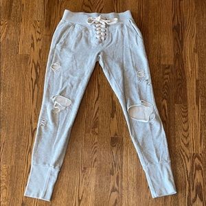 NSF distressed joggers